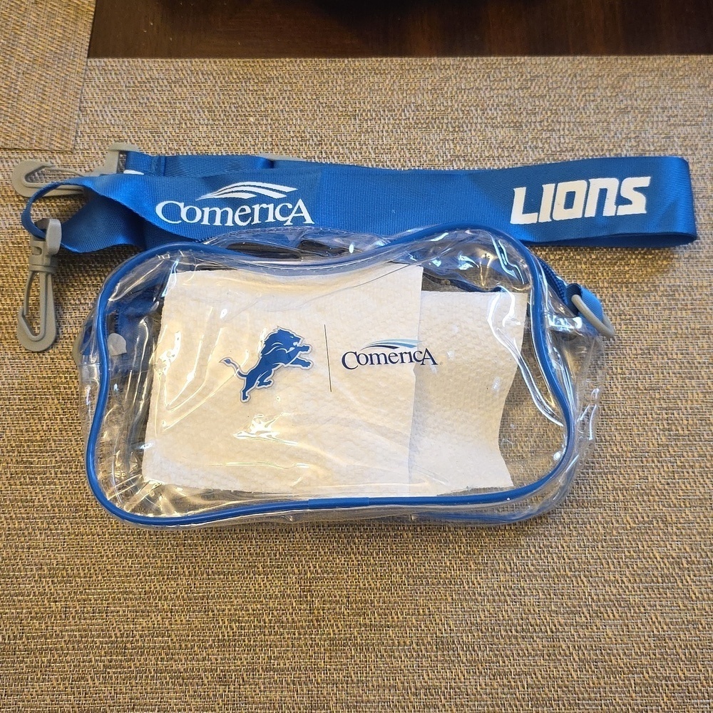Detroit Lions Clear Bag